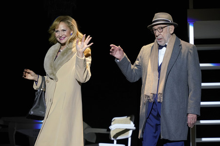 Theaterprobe 'Biedermann und die Brandstifter' in Berlin