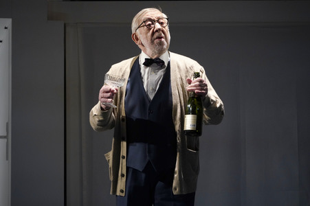 Theaterprobe 'Biedermann und die Brandstifter' in Berlin