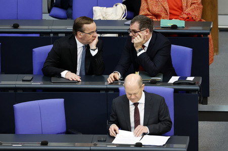 91. Sitzung des Deutschen Bundestages in Berlin