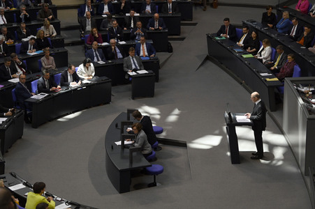 91. Sitzung des Deutschen Bundestages in Berlin