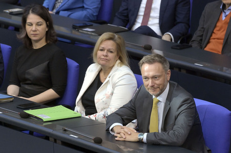 91. Sitzung des Deutschen Bundestages in Berlin