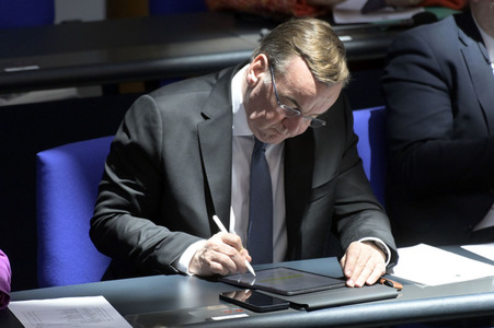 91. Sitzung des Deutschen Bundestages in Berlin