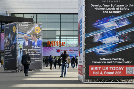Embedded World Messe 2023 in Nürnberg