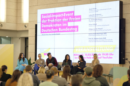 Veranstaltung 'Social-Impact-Event' der FDP-Fraktion in Berlin
