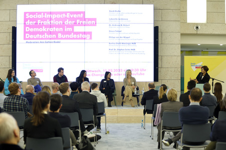 Veranstaltung 'Social-Impact-Event' der FDP-Fraktion in Berlin