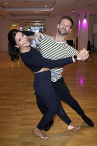 Chryssanthi Kavazi trainiert für 'Let's Dance' in Berlin