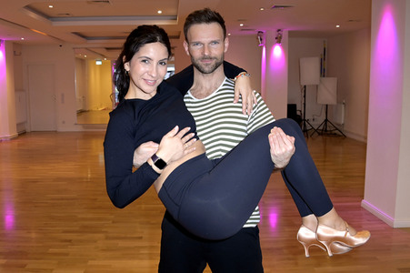 Chryssanthi Kavazi trainiert für 'Let's Dance' in Berlin