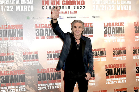 Photocall 'Ligabue - 30 Anni in un Giorno - Campovolo 2022' in Rom