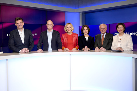 Talkshow 'maischberger' in Berlin