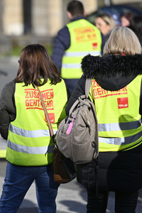 ver.di Streik in in Nürnberg