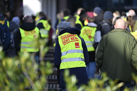 ver.di Streik in in Nürnberg