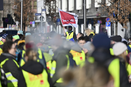 ver.di Streik in in Nürnberg