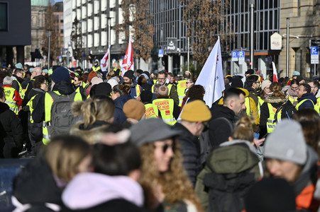 ver.di Streik in in Nürnberg
