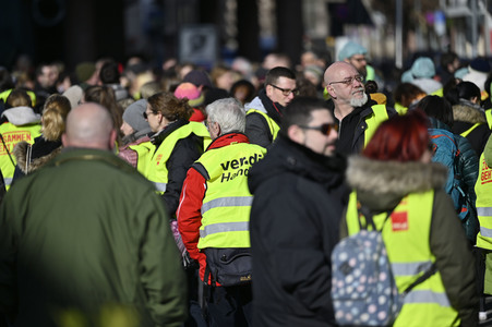 ver.di Streik in in Nürnberg