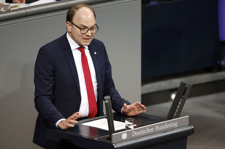 91. Sitzung des Deutschen Bundestages in Berlin