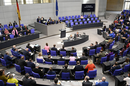 92. Sitzung des Deutschen Bundestages in Berlin