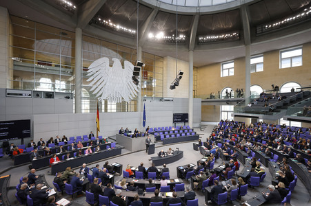 92. Sitzung des Deutschen Bundestages in Berlin