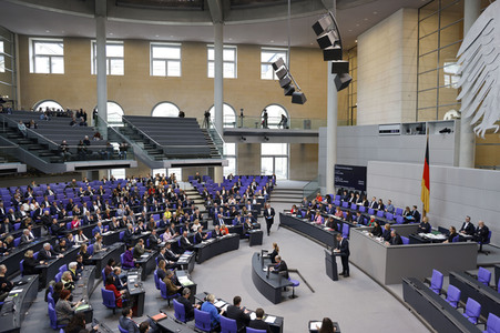 92. Sitzung des Deutschen Bundestages in Berlin