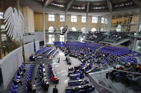 92. Sitzung des Deutschen Bundestages in Berlin