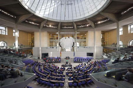 92. Sitzung des Deutschen Bundestages in Berlin