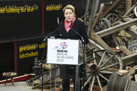 Eröffnung des Wochenendes für die Demokratie in Berlin