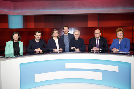 Talkshow 'hart aber fair' in Berlin
