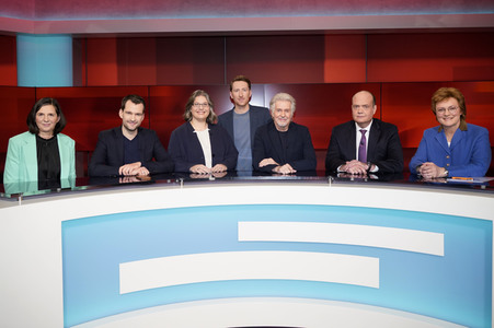 Talkshow 'hart aber fair' in Berlin