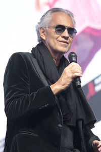 Auftriit von Andrea Bocelli in New York