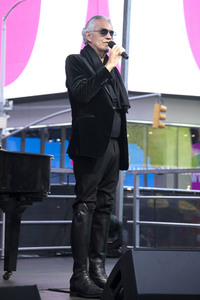 Auftriit von Andrea Bocelli in New York