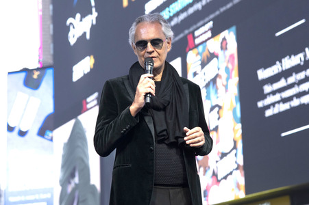 Auftriit von Andrea Bocelli in New York