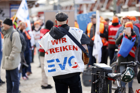 EVG Warnstreik in Berlin