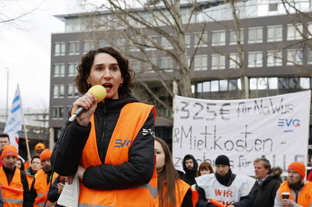 EVG Warnstreik in Berlin
