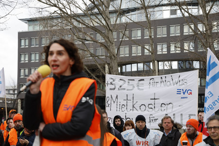 EVG Warnstreik in Berlin