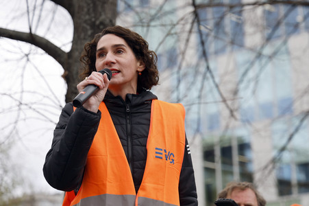 EVG Warnstreik in Berlin