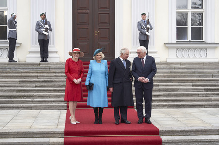 Staatsbesuch von König Charles III. und Königin-Gemahlin Camilla in Berlin