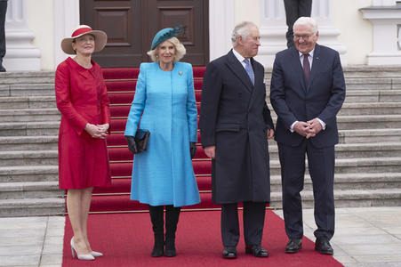 Staatsbesuch von König Charles III. und Königin-Gemahlin Camilla in Berlin