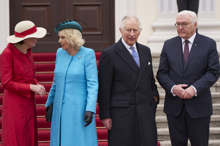 Staatsbesuch von König Charles III. und Königin-Gemahlin Camilla in Berlin