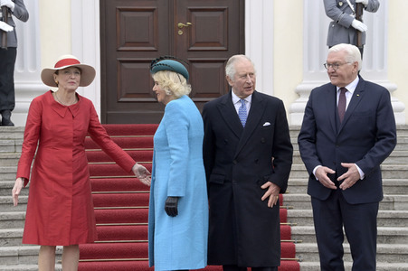 Staatsbesuch von König Charles III. und Königin-Gemahlin Camilla in Berlin