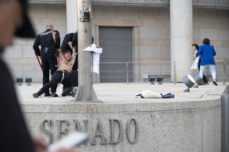 Femen Protestaktion in Madrid