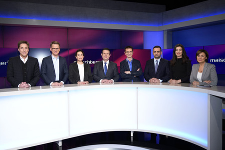 Talkshow 'maischberger' in Berlin