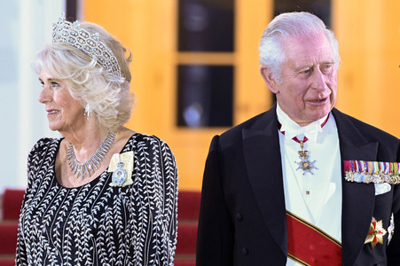 Staatsbankett für das britische Königspaar in Berlin