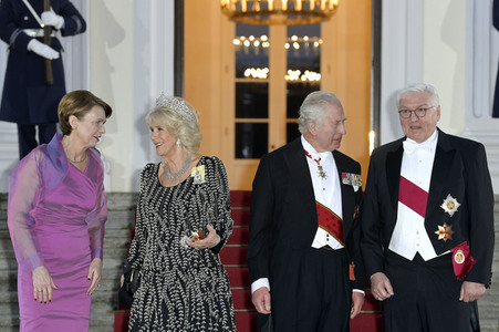 Staatsbankett für das britische Königspaar in Berlin