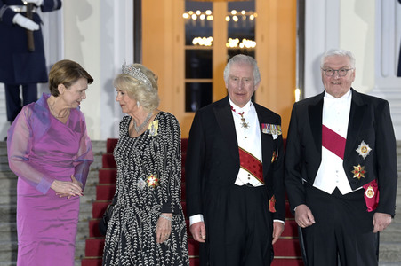 Staatsbankett für das britische Königspaar in Berlin