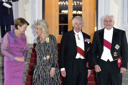 Staatsbankett für das britische Königspaar in Berlin