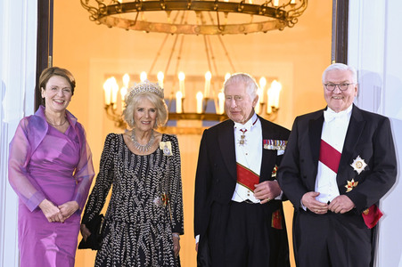 Staatsbankett für das britische Königspaar in Berlin