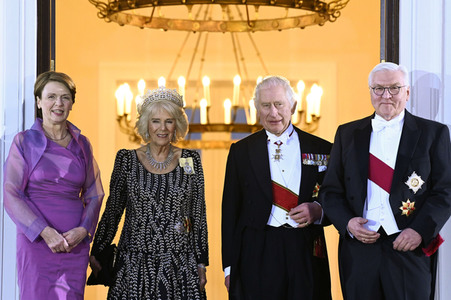 Staatsbankett für das britische Königspaar in Berlin