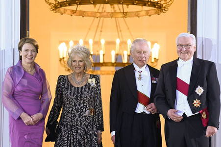 Staatsbankett für das britische Königspaar in Berlin