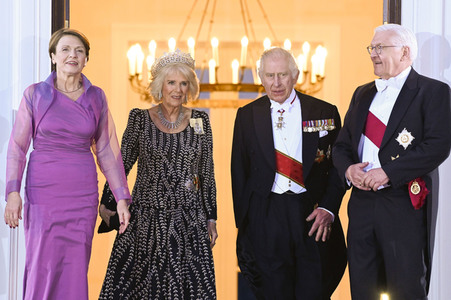 Staatsbankett für das britische Königspaar in Berlin