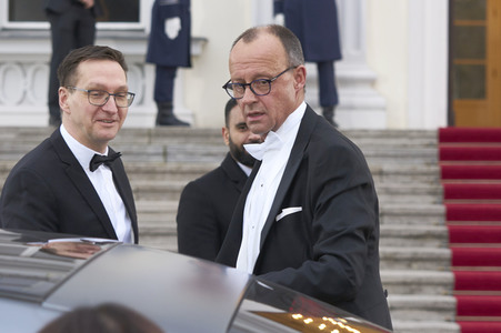 Staatsbankett für das britische Königspaar in Berlin