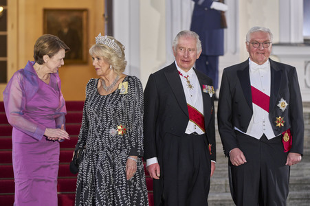 Staatsbankett für das britische Königspaar in Berlin